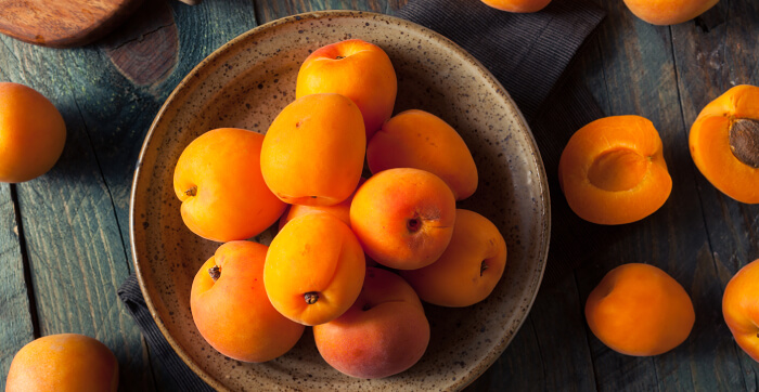 Des abricots