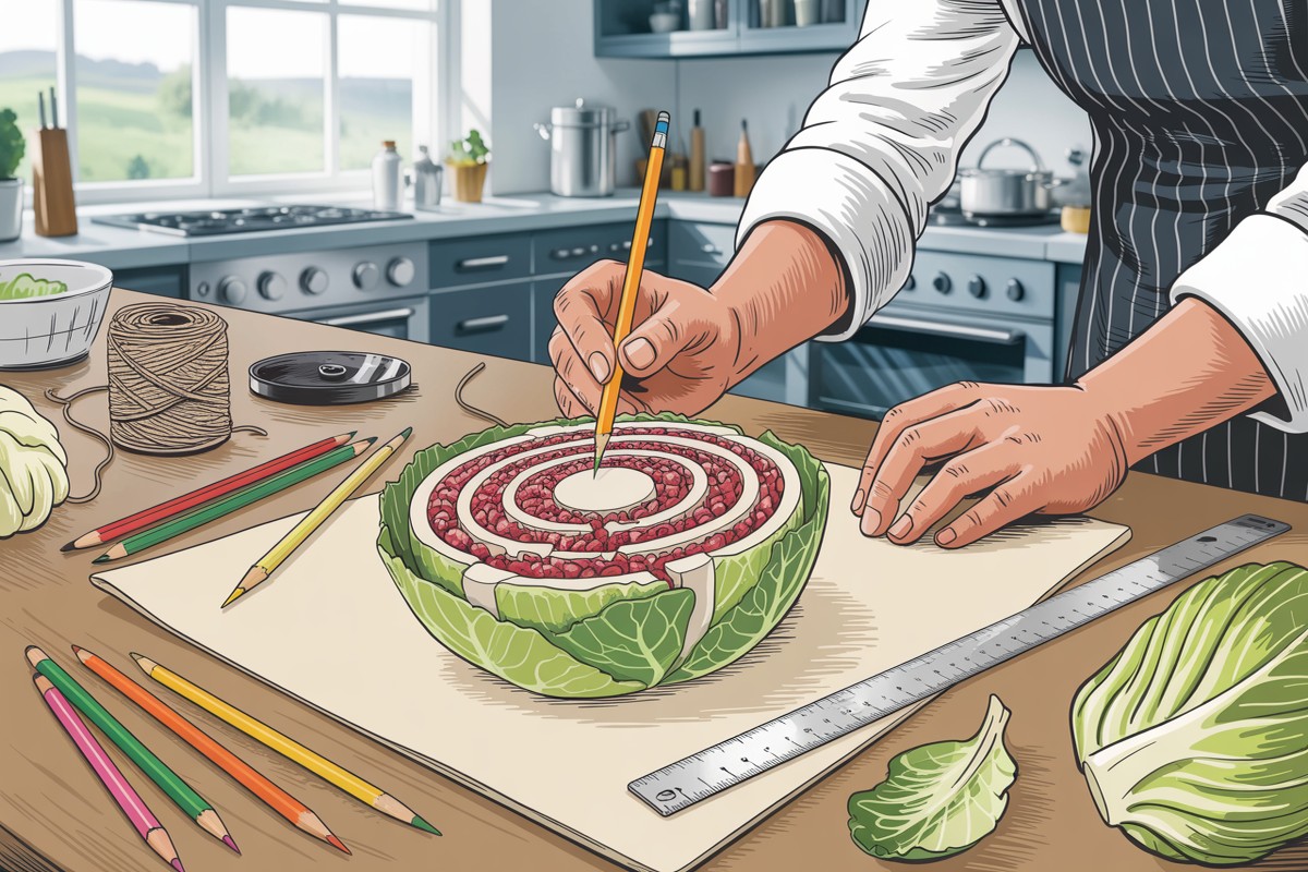 Chou farci : la recette de grand-mère authentique pas à pas - illustration