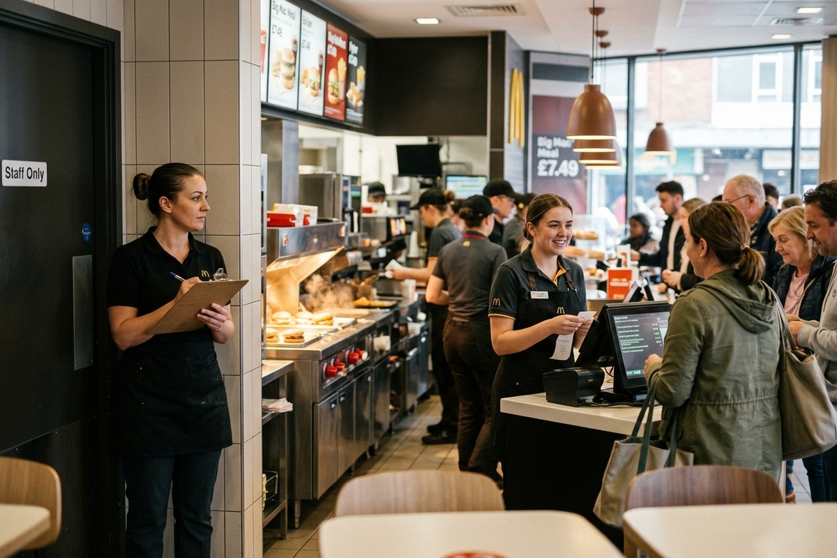 Illustration de la restauration rapide